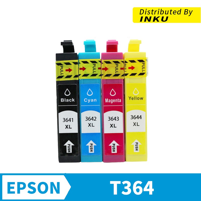 EPSON 愛普生 364 3641-3644 黑色 紅色 黃色 藍色 副廠 墨水匣XP-245 XP-442