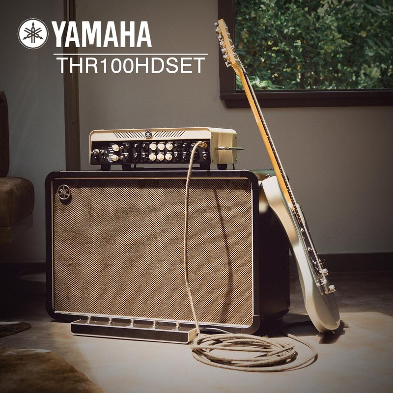 亞洲樂器 YAMAHA THR100H + THRC212 音箱組 (雙段100瓦音箱頭+2X12吋箱體)