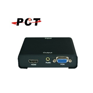 【PCT】1進2出 HDMI轉VGA&HDMI分配器(HVC111)