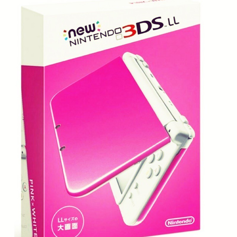 全新未拆原廠封膜new 3DS LL主機 粉紅色 日規主機 非2ds ll n3ds