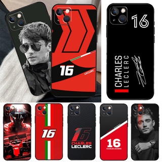 Charles Leclerc 16 F1 保護殼適用於 iPhone 13 Pro MAX 11 12 Mini 6S