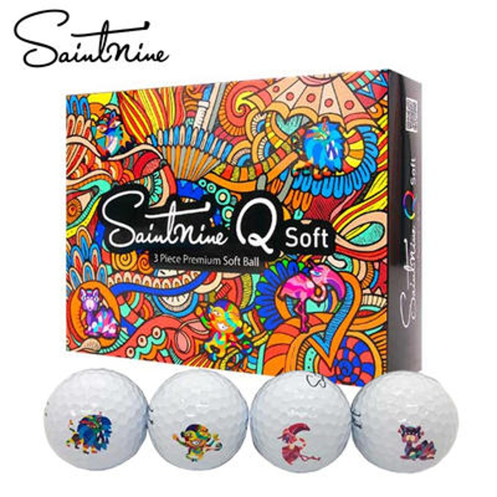 韓台有限公司代理 Saintnine Soft Q 3 piece 白色 可印製球隊Logo