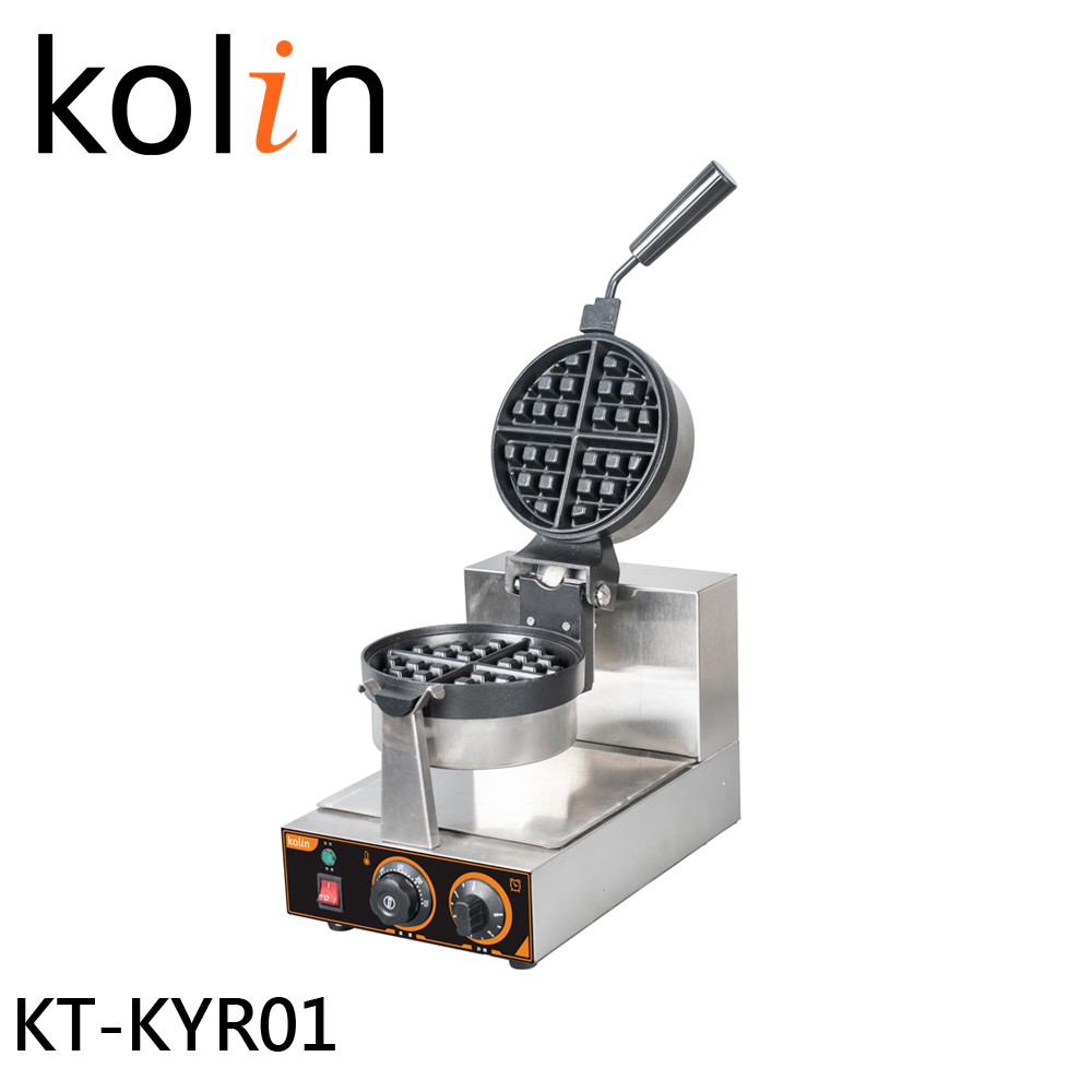 Kolin 全不鏽鋼商用厚片鬆餅機 KT-KYR01 現貨 廠商直送