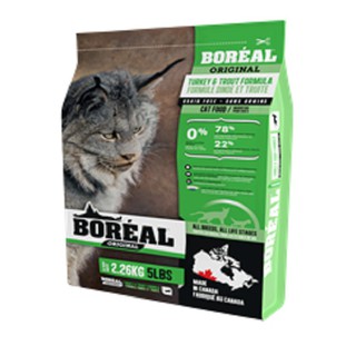 BOREAL 波瑞歐 貓飼料 WDJ推薦 100%無榖低敏 全貓 5磅(2.2kg)飼料