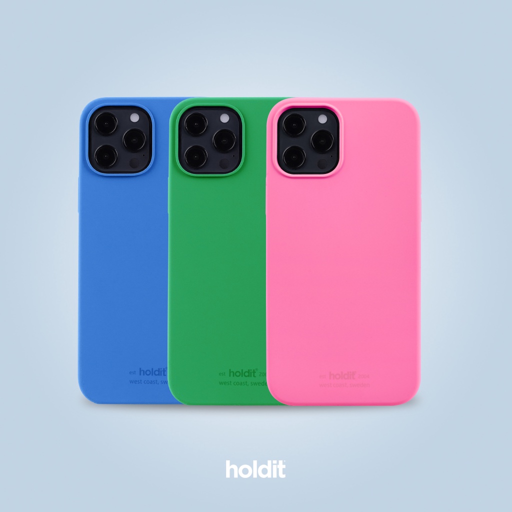 holdit iPhone 12 Pro Max 特殊新液態矽膠手機殼超薄設計瑞典手機配件品牌春夏季彩色台灣現貨原廠免運