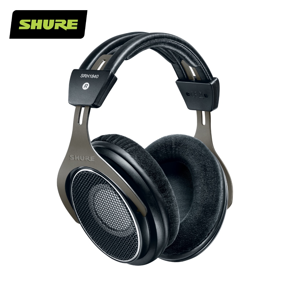 【 Shure SRH1840 】舒爾 動圈 旗艦 專業 開放式 可換線 耳罩 耳機 公司貨 保固二年