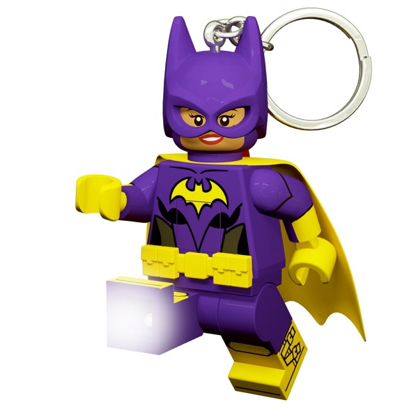公主樂糕殿 LEGO 樂高 LED 手電筒 蝙蝠俠電影-女蝙蝠俠 鑰匙圈燈 LGL-KE104