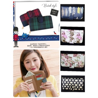 hana 防水包 防水布包 琪而雅藝術精品 皮夾 W02 中夾 芭蕾舞兔 日式羽毛 花多酚 黑河馬 實拍 特價出清