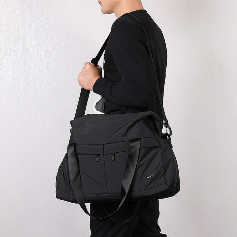 Nike 側背包Club Training Bag 女款托特包斜背側背健身包包黑BA5441-010 | 蝦皮購物