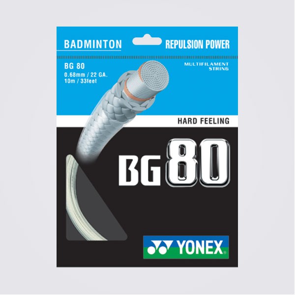 （飛躍體育）現貨 YONEX BG80 羽球線 羽球拍線 黃黑白藍粉5色 yy羽球線 yonex羽球線 BG80