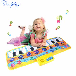 兒童多功能音樂毯 嬰兒電子鋼琴音樂播放墊爬行毯 兒童音樂遊戲毯 嬰兒早教益智玩具