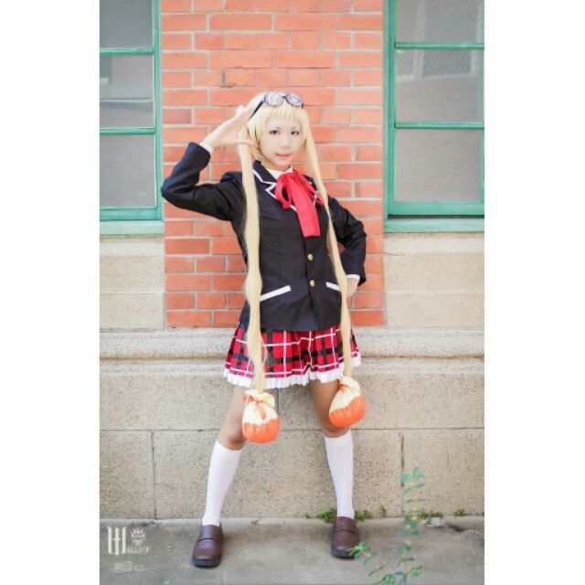 租售中二病也要談戀愛小鳥遊六花六花凸守早苗學妹雙馬尾制服cosplay 蝦皮購物