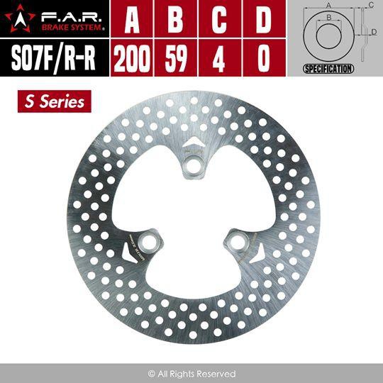 誠一機研 VJR 200mm 固定碟 後 S series 煞車碟盤 改裝 DIO 50 RX IRX 本田