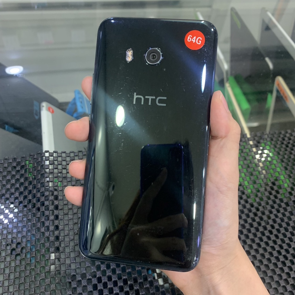 %【瑕疵品出清】HTC U11 64G 黑 5.5吋 宏達電 零件機 台中 板橋 實體店