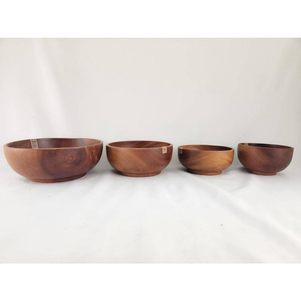 原木飯碗 品木屋 實木碗 湯碗 10cm/12cm/15cm/18cm和風碗 木頭碗 兒童碗 隔熱碗 沙拉碗 露營餐具