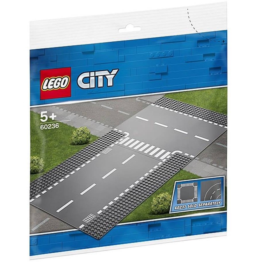 【積木樂園】 樂高 LEGO 60236 CITY系列 直線道和 T 形路口