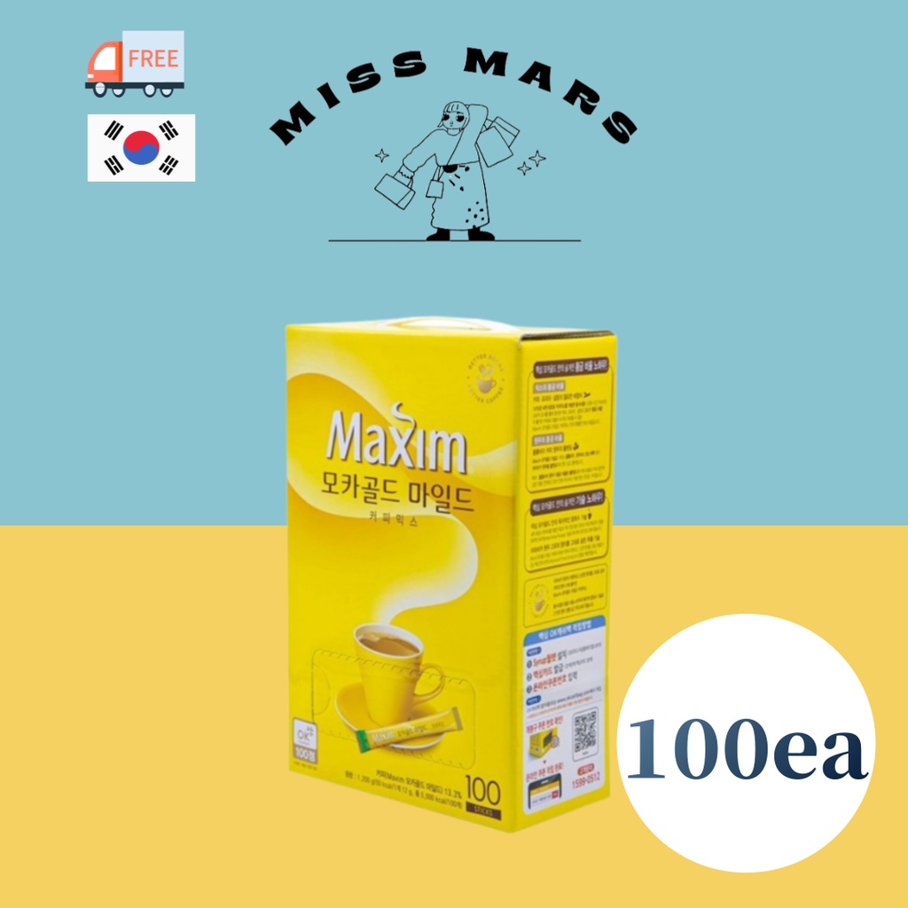 ✨[Maxim] 咖啡混合✨ 韓國全即時棒咖啡 / 摩卡金溫和 / 20 、 50 、 100 香囊