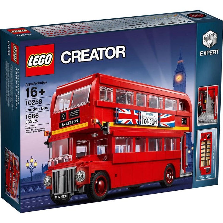 TB玩盒 樂高 LEGO 10258 雙層巴士