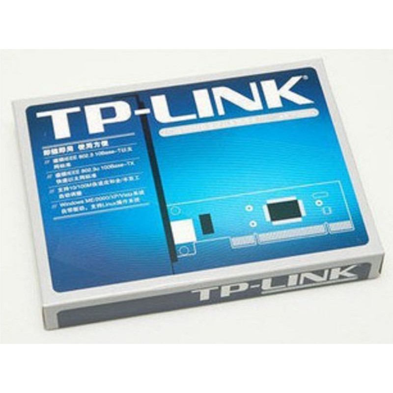 【瘋客邦3C】庫存品 電腦網路卡 TP-LINK網路卡 RJ45 0/100M網路卡PCI 維修套件