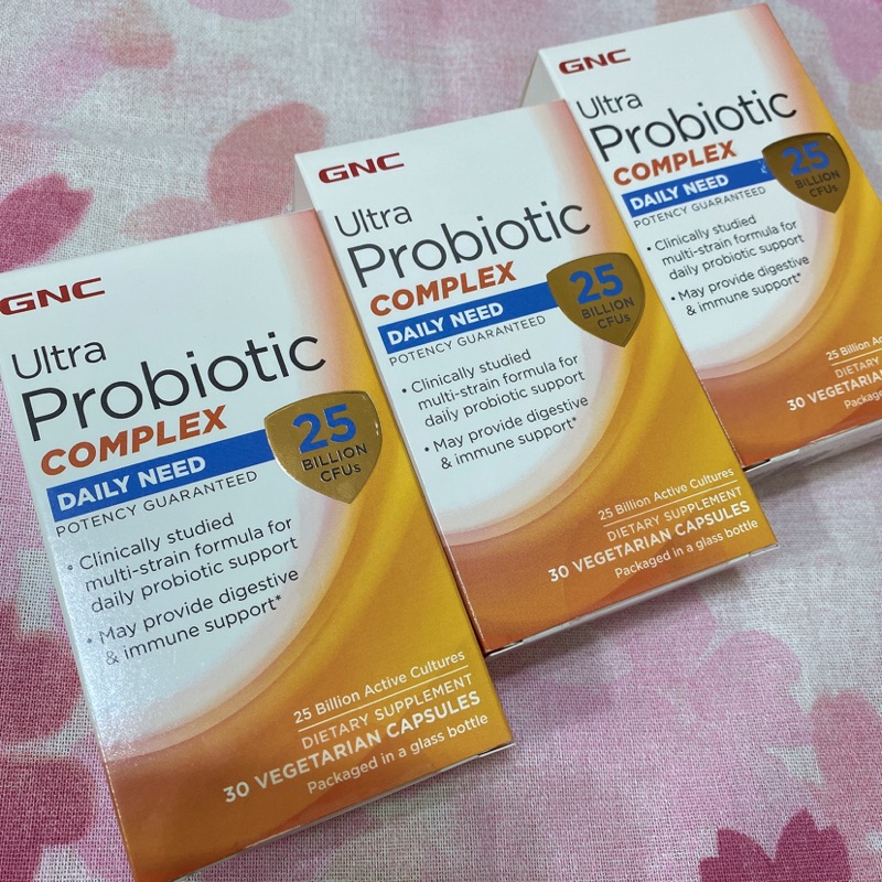 ✨限時優惠✨GNC Ultra Probiotic Complex 250億 益生菌 乳酸菌 益菌群25B膠囊食品60顆