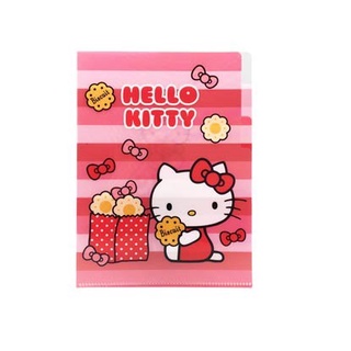 【三麗鷗Hello Kitty】三層 小 文件夾 資料夾