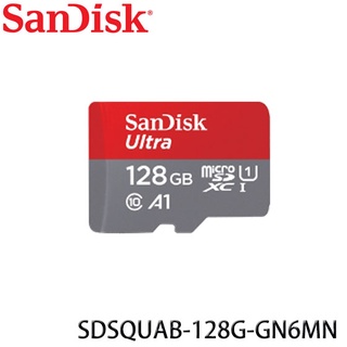【3CTOWN】含稅公司貨 140MB/s SanDisk Ultra Micro SD 128GB 128G 記憶卡