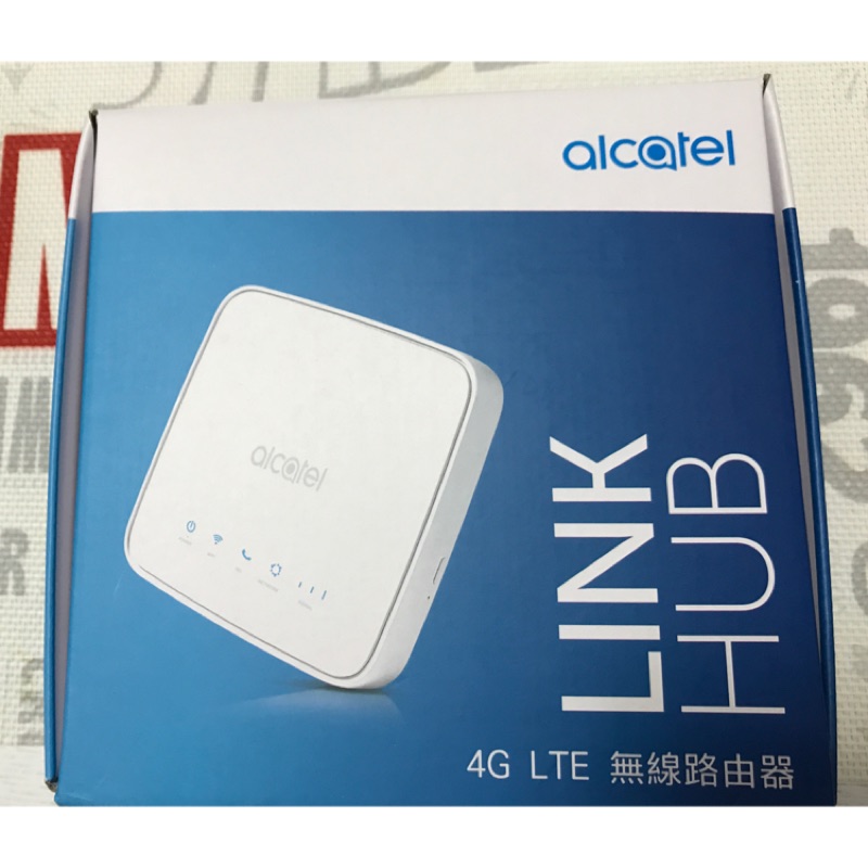 Alcatel 4G LTE 行動無線 WiFi分享 路由器-LINKHUB HH41 (附原廠給天線）