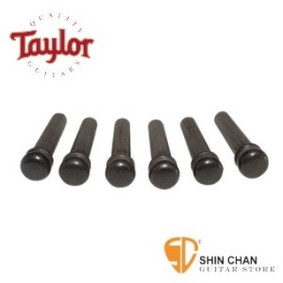【小新樂器館】Taylor 黑檀木民謠吉他弦釘 音色升級 型號: TLOP-7250【Taylor吉他原廠】