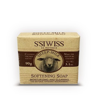 🔥快速出貨🔥 【S’SIWISS 小瑞士花園】- 羊奶滋養嫩膚皂 (90g)