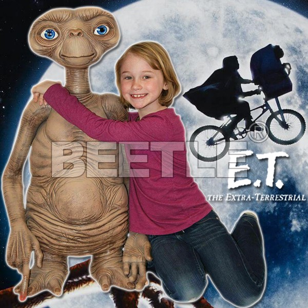 展示品 BEETLE NECA THE EXTRA-TERRESTRIAL E.T. 外星人 1:1 等身 公仔