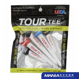 【TOUR TEE】 GOLF Tour Tee Combo Pack長短球梯組｜一包5支