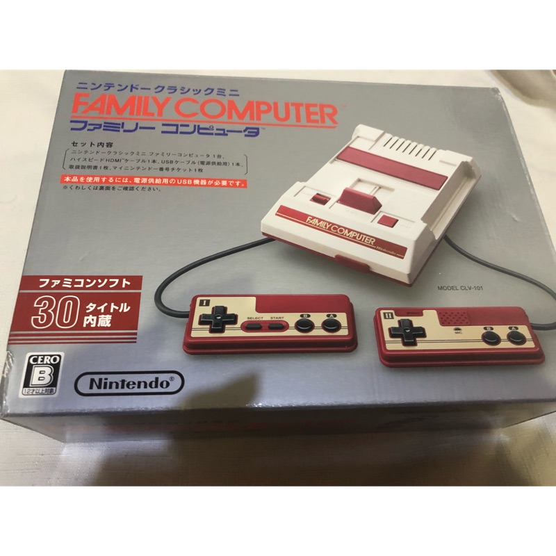 全新 Nintendo 任天堂 famicom mini 經典迷你紅白機