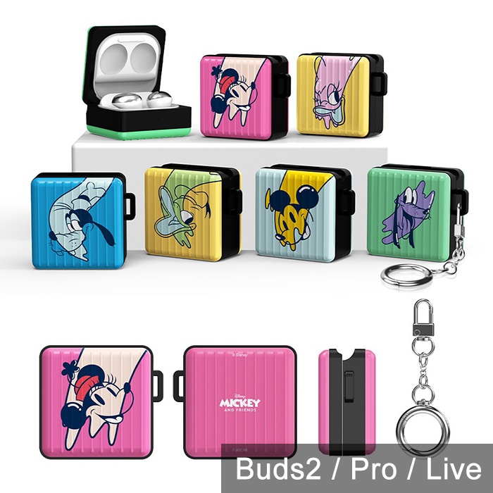 Buds2 Pro Buds FE Live 保護殼│韓國 迪士尼 米奇 米妮 布魯托 高飛狗 吸震防摔 耳機殼