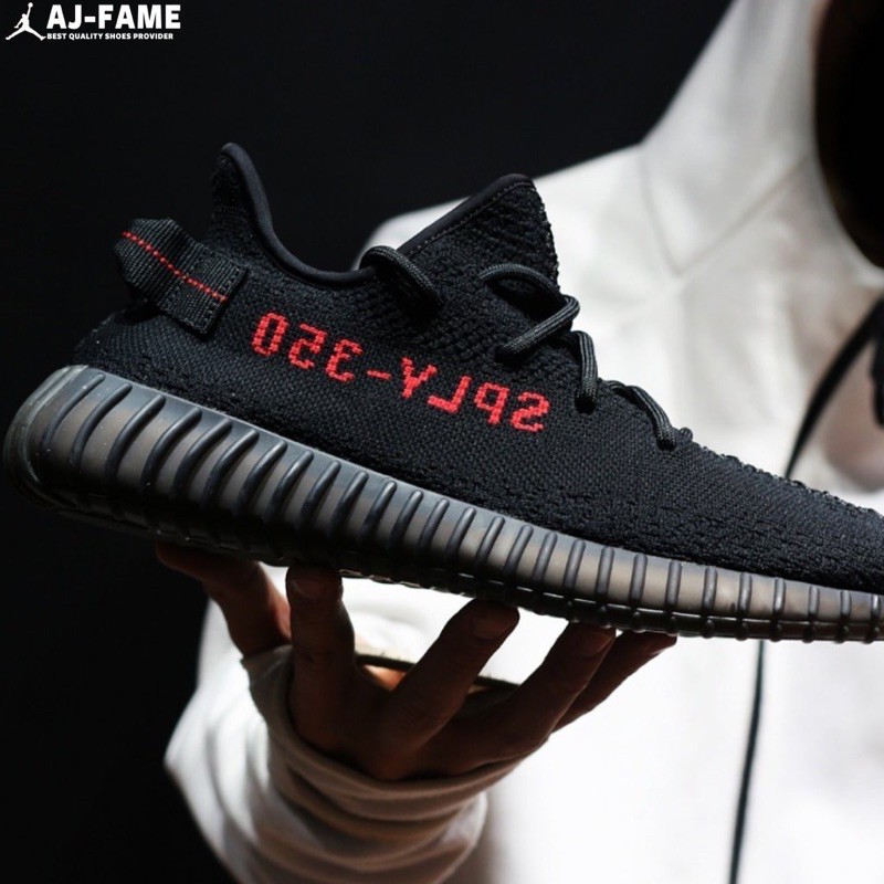 【吉米.tw】代購 ADIDAS YEEZY BOOST 350 V2 BRED 黑紅 黑底紅字 CP9652 男女鞋