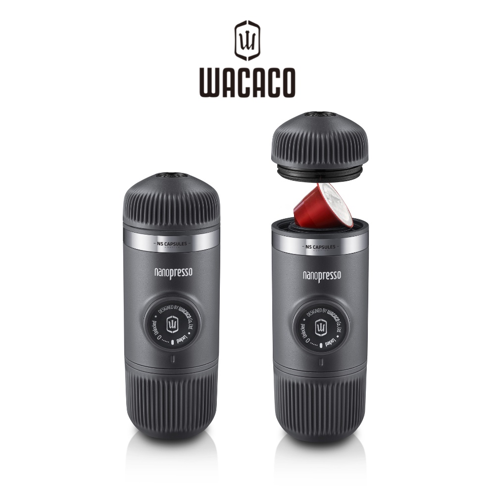 Combo Wacaco Nanopresso Black + NS Adapter - 來自 Wacaco 的高級手壓