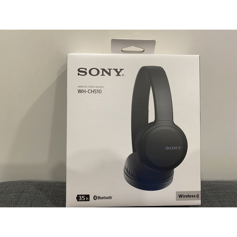 [全新]SONY無線立體聲耳機/WH-CH510/黑色