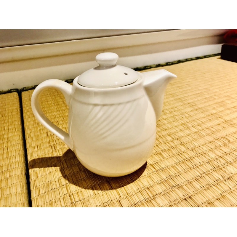 《全新》大同強化瓷器✨厚款 瓷壺 茶壺 花茶壺 奶茶壺+溫壺座