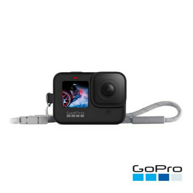 【原廠現貨】GoPro HERO9 Black 專用矽膠護套+繫繩 Sleeve+Lanyard (ADSST-001)