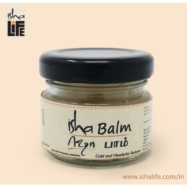 🇮🇳【isha Life】- Isha Balm 萬用草本膏 (20g) - 阿育吠陀傳統草本配方 舒緩鎮定 印度原裝