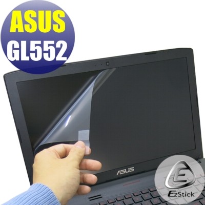 【EZstick】ASUS GL552 GL552VW GL552JX 靜電式筆電液晶螢幕貼 (可選鏡面或霧面)