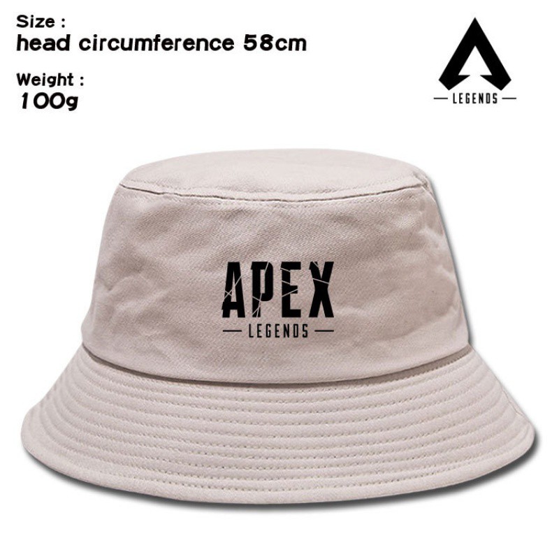 Apex Legends英雄男女戶外休閑文藝日系百搭卡通印花漁夫帽 蝦皮購物