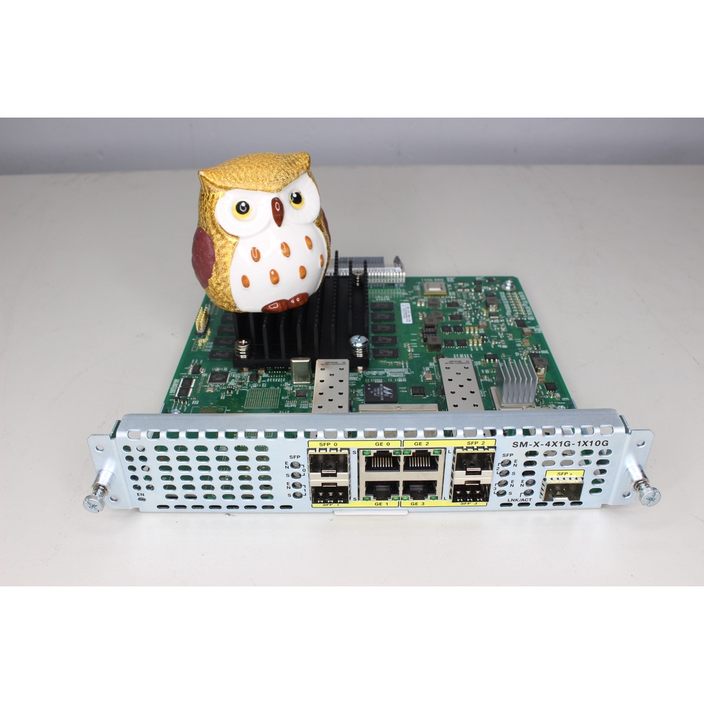 Cisco SM-X-4X1G-1X10G 4-Port High-Density Gigabit or 1-Port