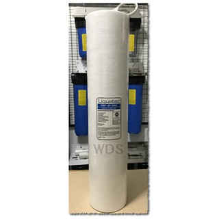 【WDS】美國Liquatec NSF/ANSI雙i認證20英吋5微米(5u)大胖精密棉質濾心，只賣480元(含運價)