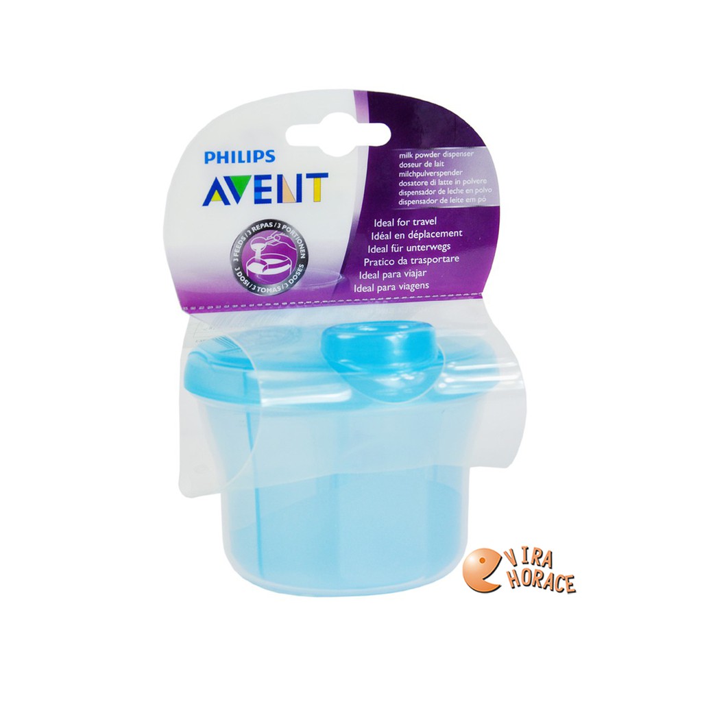 AVENT多功能奶粉分裝盒，外出或深夜泡奶既快又省時方便，可當副食儲存罐使用功能多元 HORACE