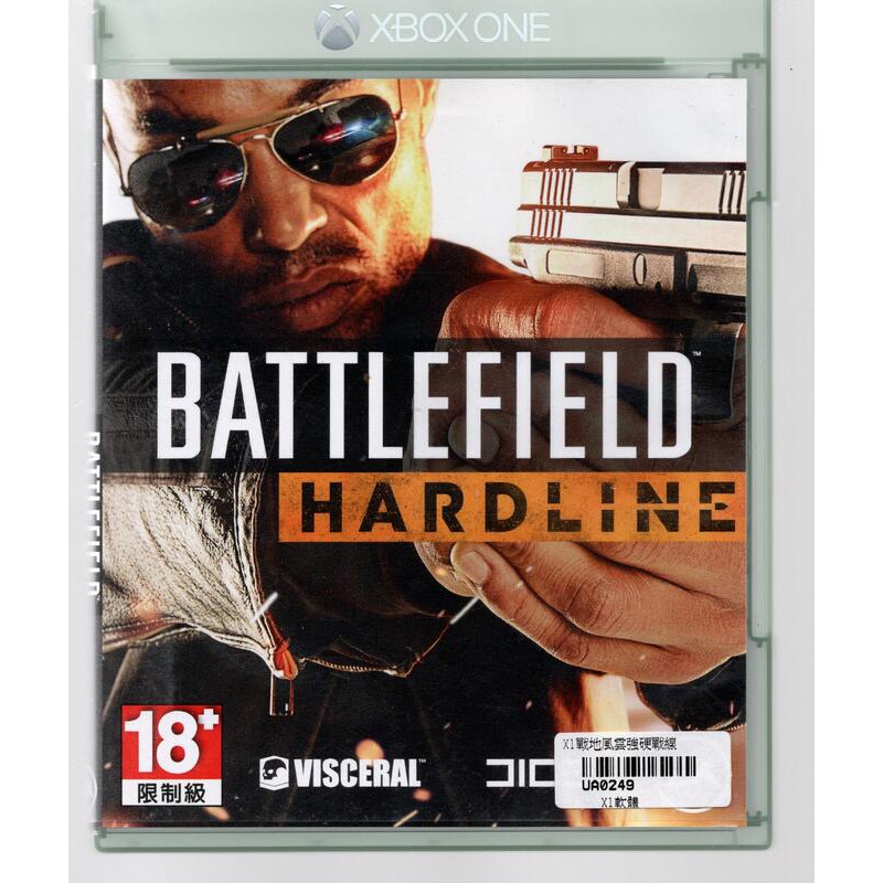 {瓜瓜皮}XBOX ONE二手品 遊戲 英文版 戰地風雲 強硬路線 Battlefield Hardline