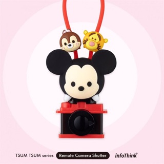 InfoThink TSUM TSUM 藍牙遙控自拍器 小熊維尼 正品 迪士尼授權