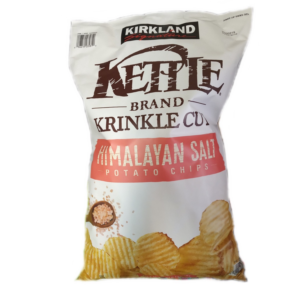 Kirkland Signature 科克蘭 喜馬拉雅粉紅鹽薯片 907公克 含稅