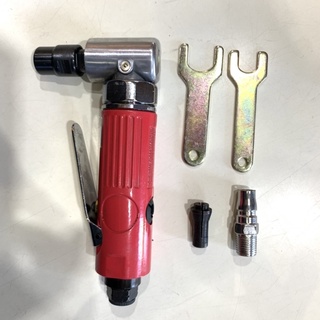［蓋倫五金］3+6mm 紅柄 90度氣動刻磨機 直角研磨機 90度研磨機 直角刻模機 直角刻磨機 L型刻磨機