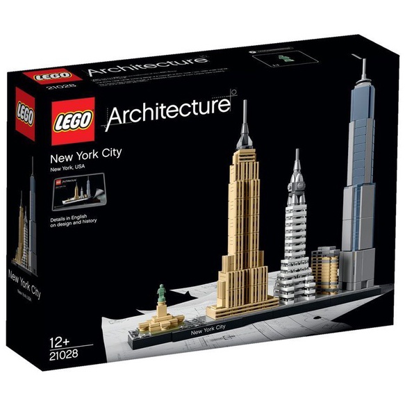 【台中OX創玩所】 LEGO 21028 建築系列 紐約 ARCHITECTURE 樂高