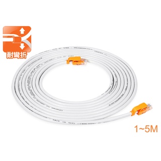 群加 PowerSync CAT 6抗搖擺網路線園線貝吉白1M~5M (CLN6VAR9050A)